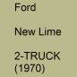 Preview: Ford, New Lime, 2-TRUCK (1970).